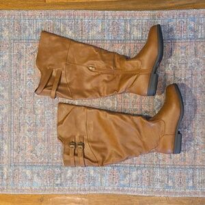 Camel Colored Tall Boots